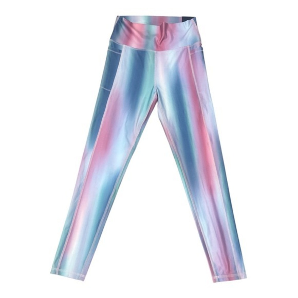 DSG Girls‎ Momentum High-Rise Full Length Tight Ice Pop Ombre Leggings Size L 14
